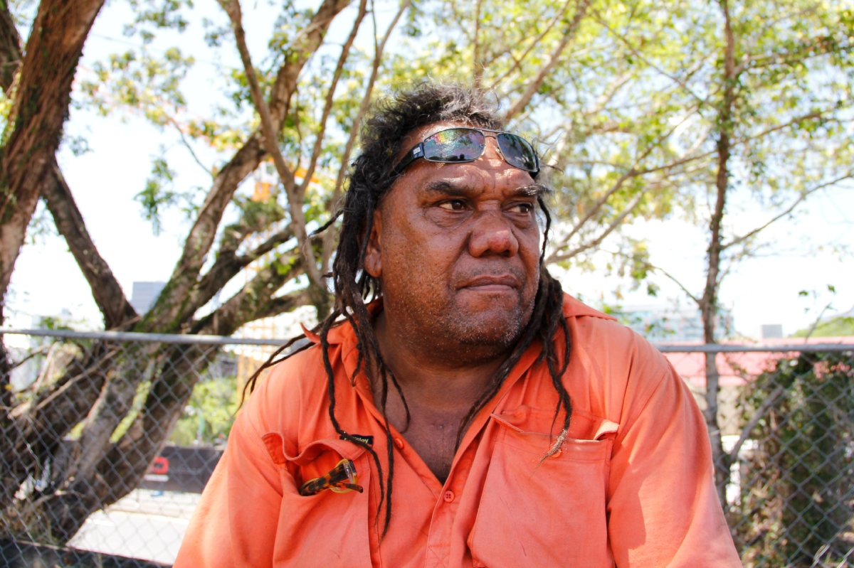Indigenous leader Wayne Wharton, affectionately known as ‘Uncle Coco’, hopes to attract attention of issues affecting Indigenous Australians today.